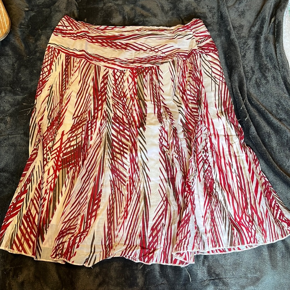 Tropical boho skirt